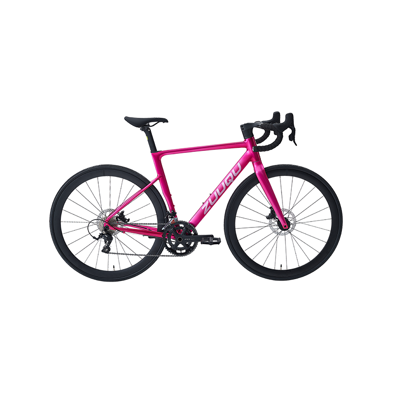 HYB-047 Rose Pink 700C -lejeyspyöräpyörä 28C-renkailla