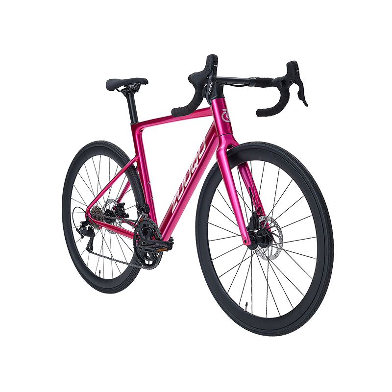 HYB-047 Rose Pink 700C -lejeyspyöräpyörä 28C-renkailla